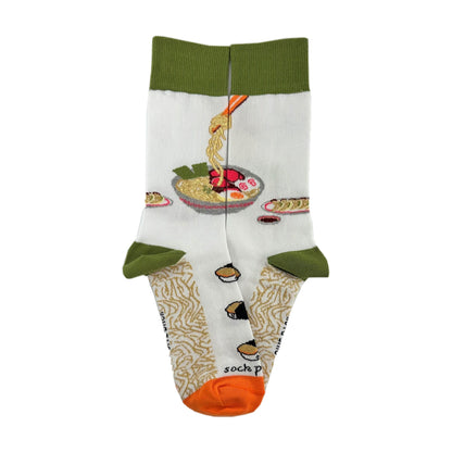 Ramen Socks from the Sock Panda (Adult Medium - Women's Shoe Sizes 5 - 10)
