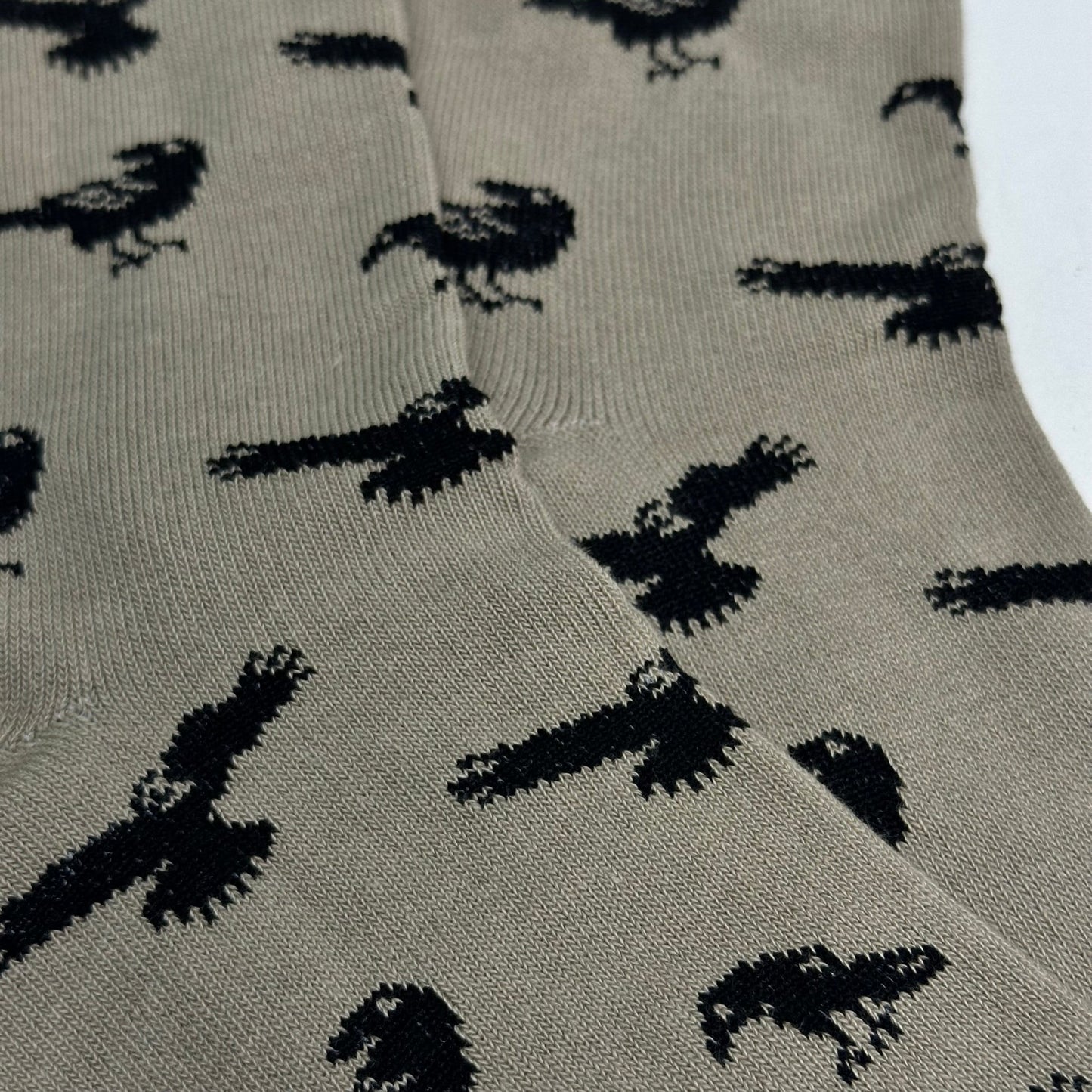 Raven Pattern Socks from the Sock Panda (Adult Medium - Women's Shoe Sizes 5 - 10)