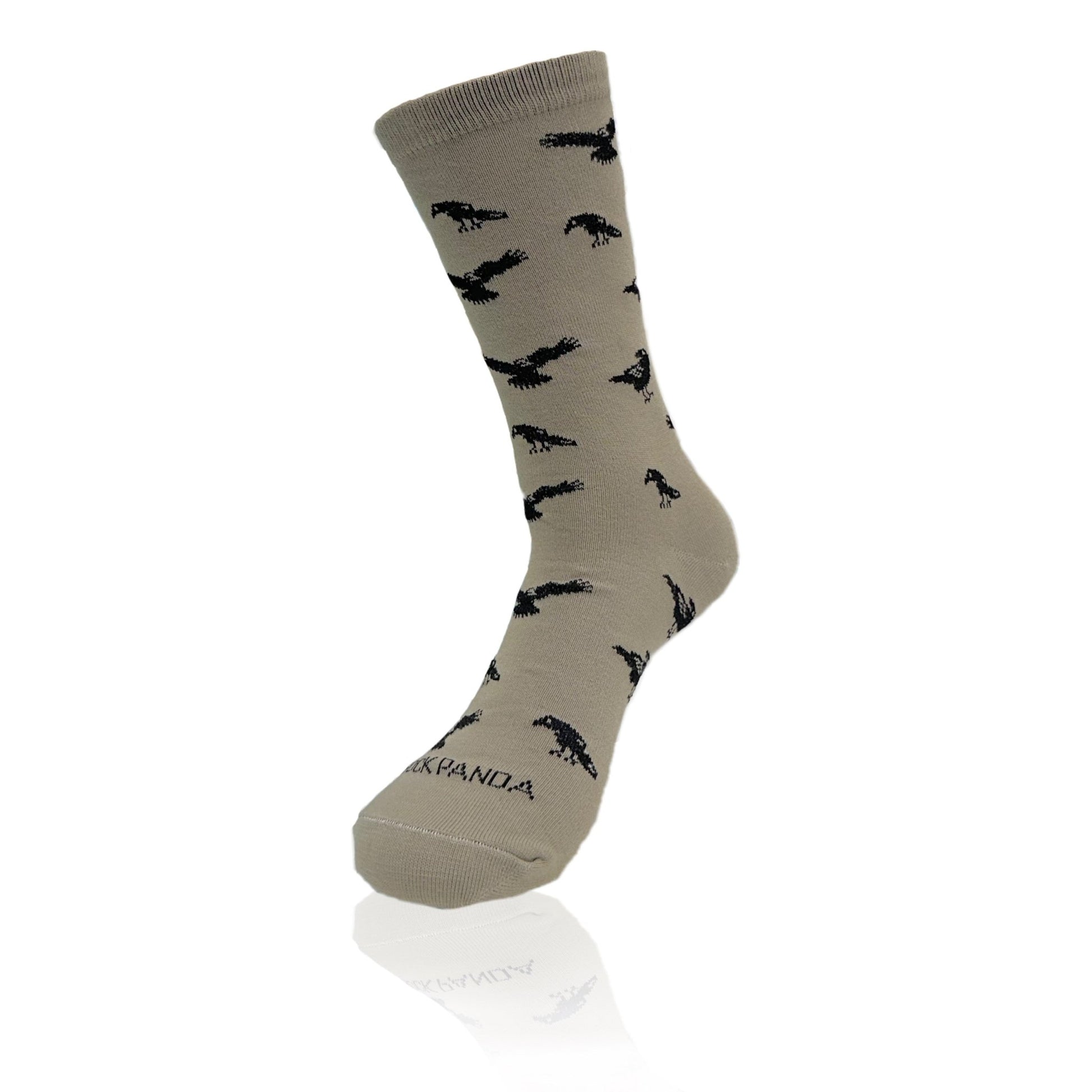 Raven Pattern Socks from the Sock Panda (Adult Medium - Women's Shoe Sizes 5 - 10)