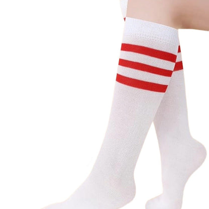 Retro Stripe Pattern Socks (Knee High) from the Sock Panda