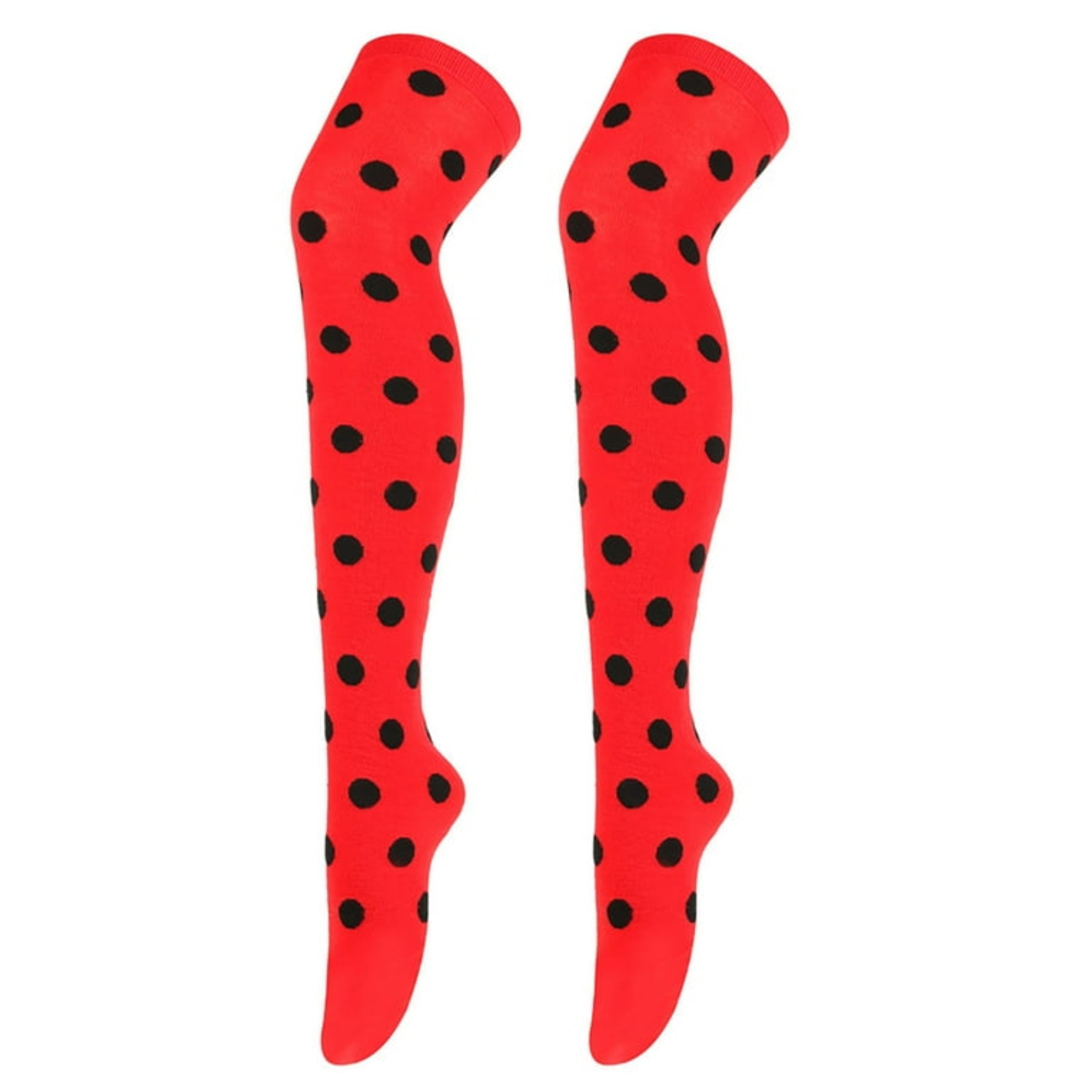 Colorful Polka Dot Pattern Socks from the Sock Panda (Thigh High)