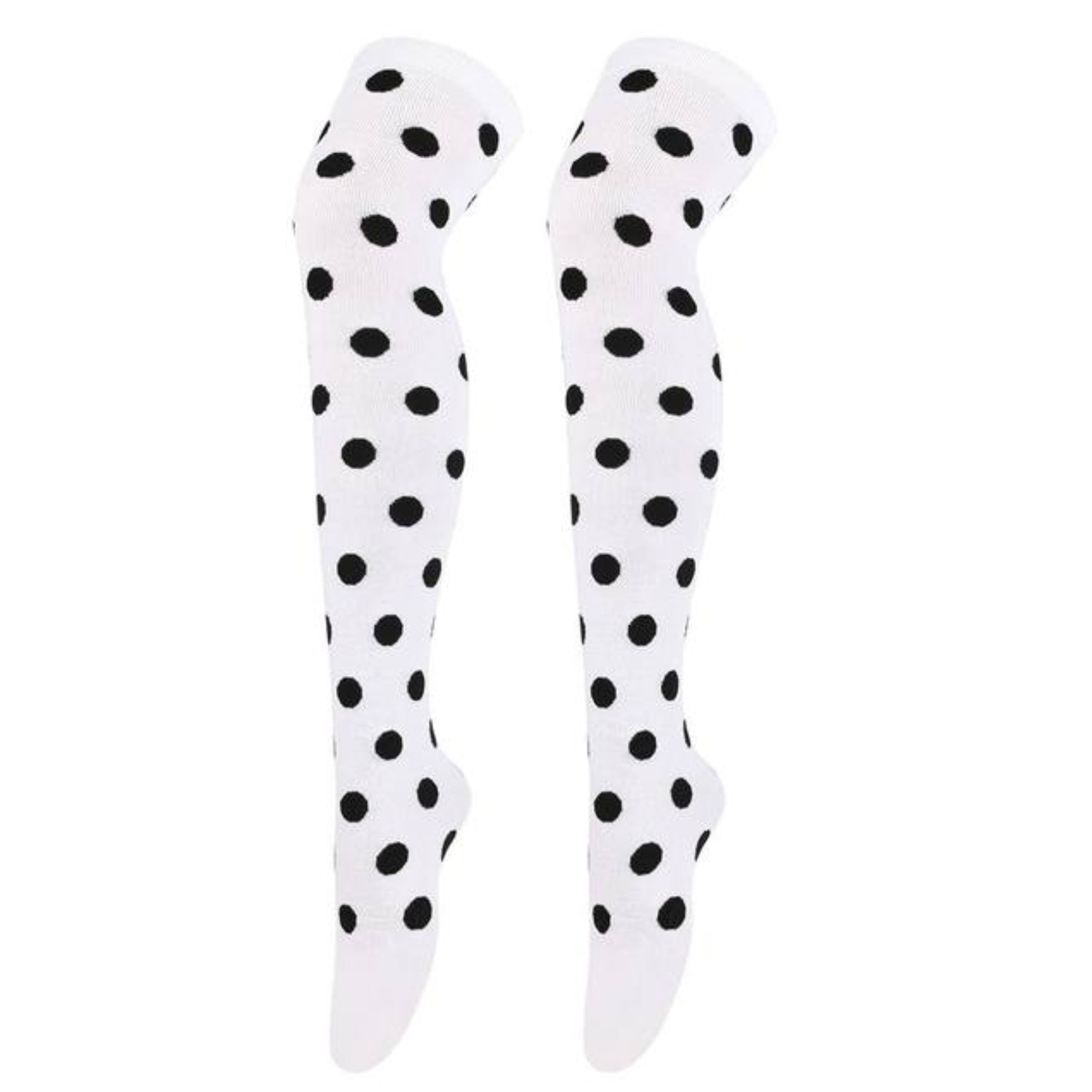 Colorful Polka Dot Pattern Socks from the Sock Panda (Thigh High)