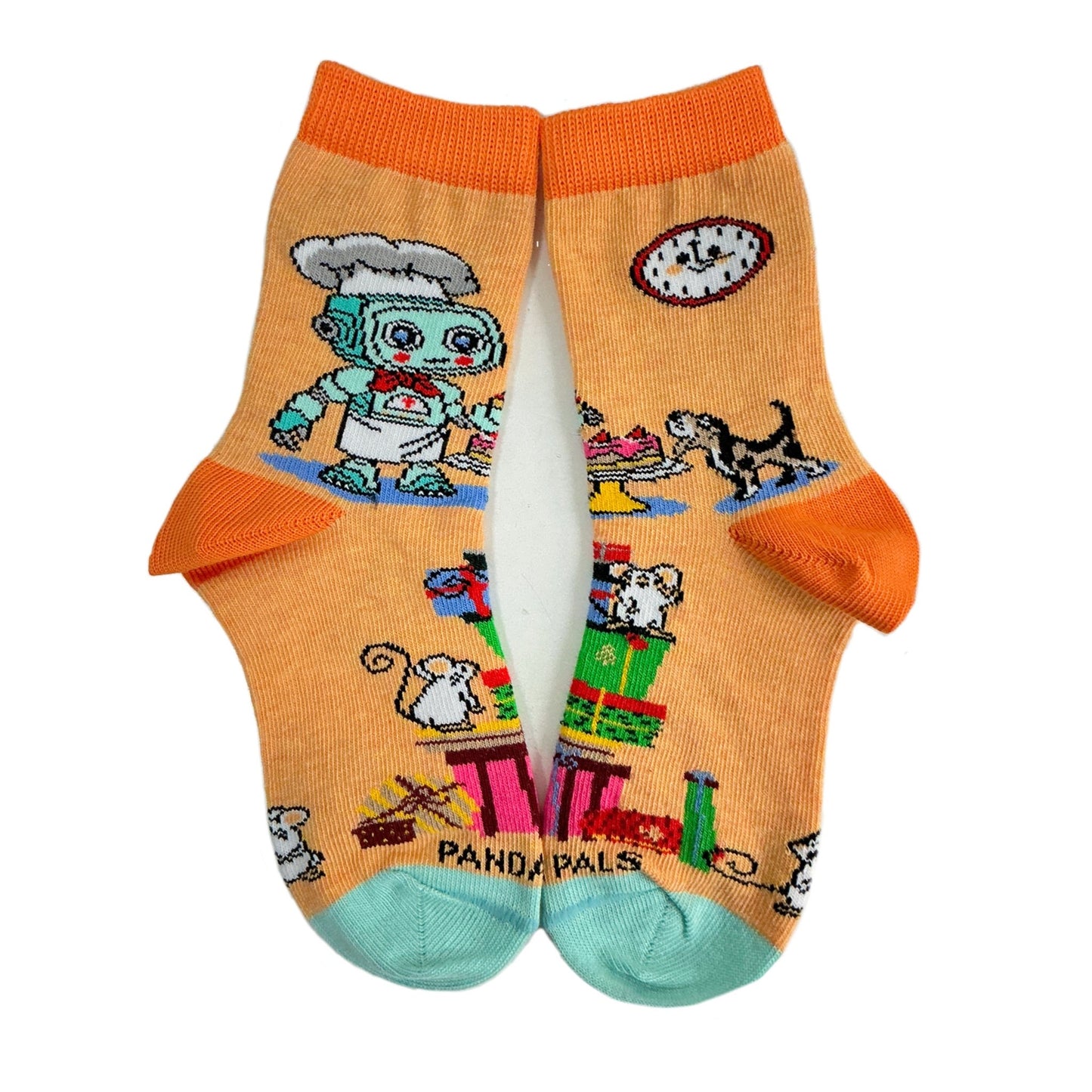 Robot Chef Socks from the Sock Panda (Ages 3 - 7)