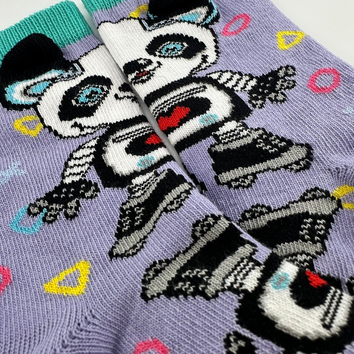 Robot Panda Socks from the Sock Panda (Ages 3 - 7)