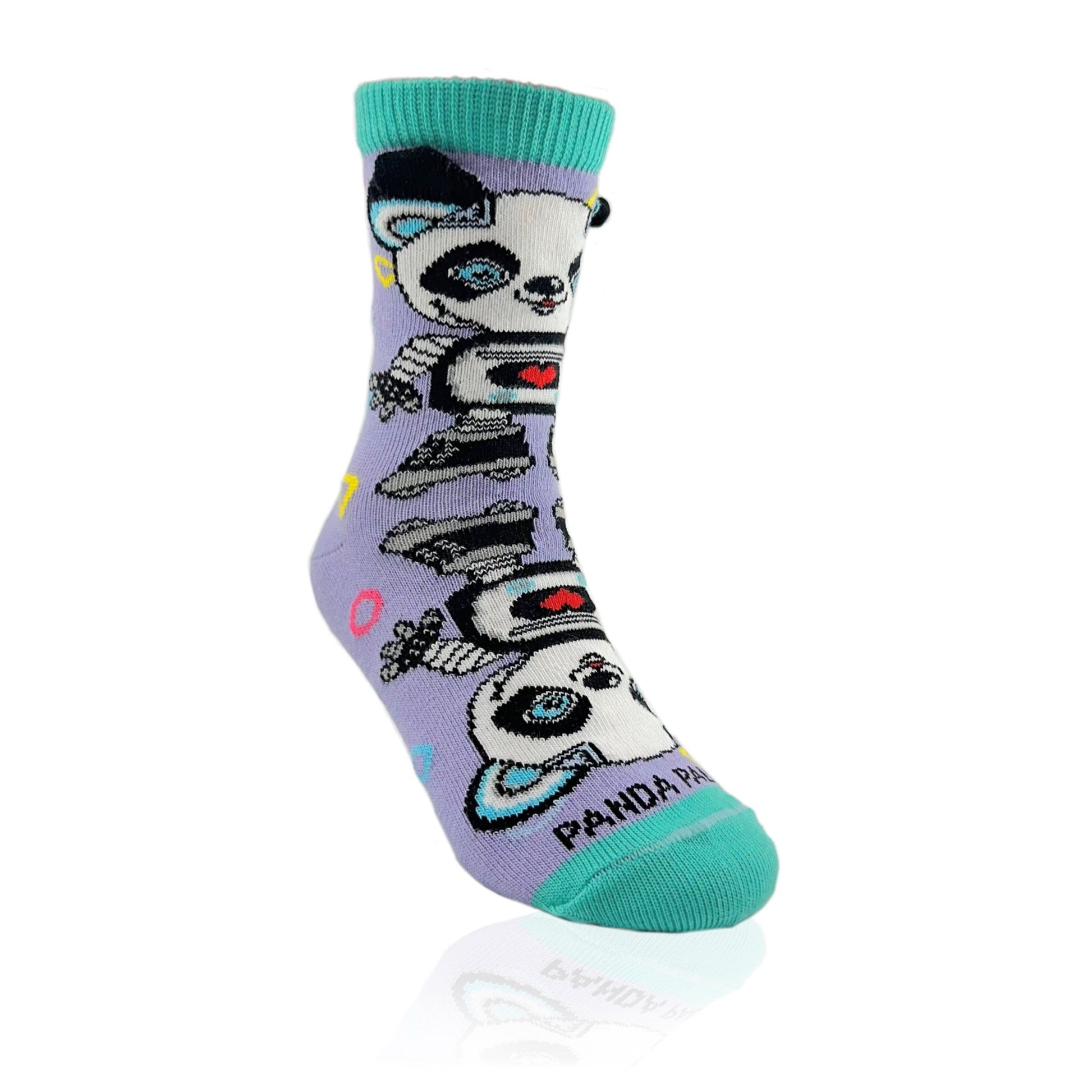 Robot Panda Socks from the Sock Panda (Ages 3 - 7)