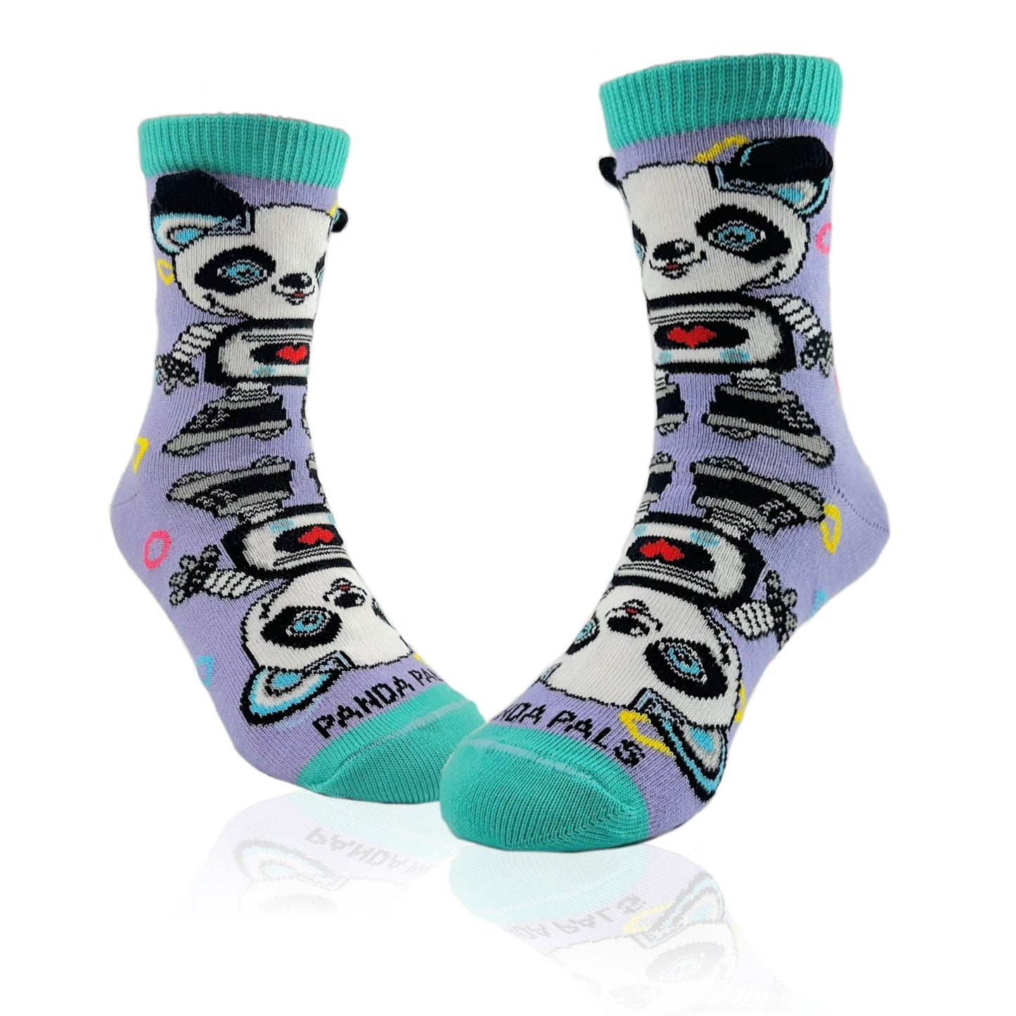 Robot Panda Socks from the Sock Panda (Ages 3 - 7)