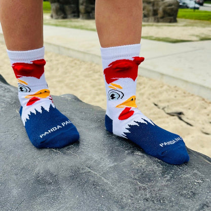 Rooster Socks from the Sock Panda (Age 3 - 7)