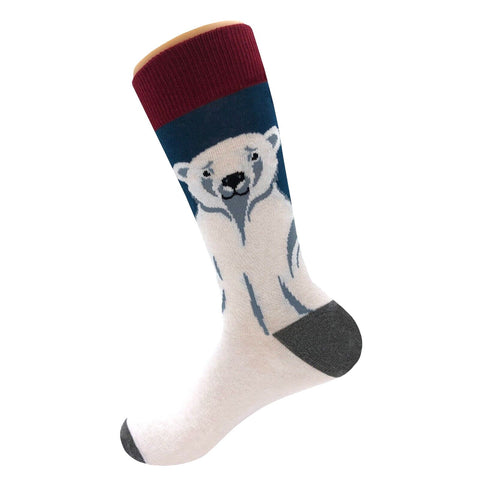 Polar Bear Socks (Adult Large or Adult Medium)