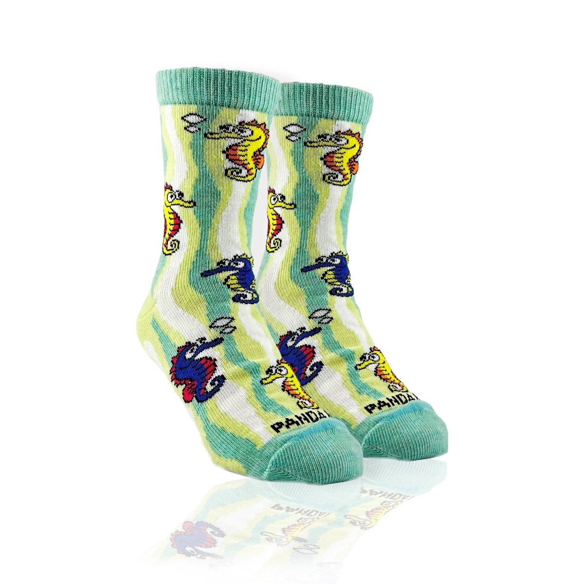 Seahorse Pattern Socks from the Sock Panda (Ages 3 - 7) SeahorsepattMd