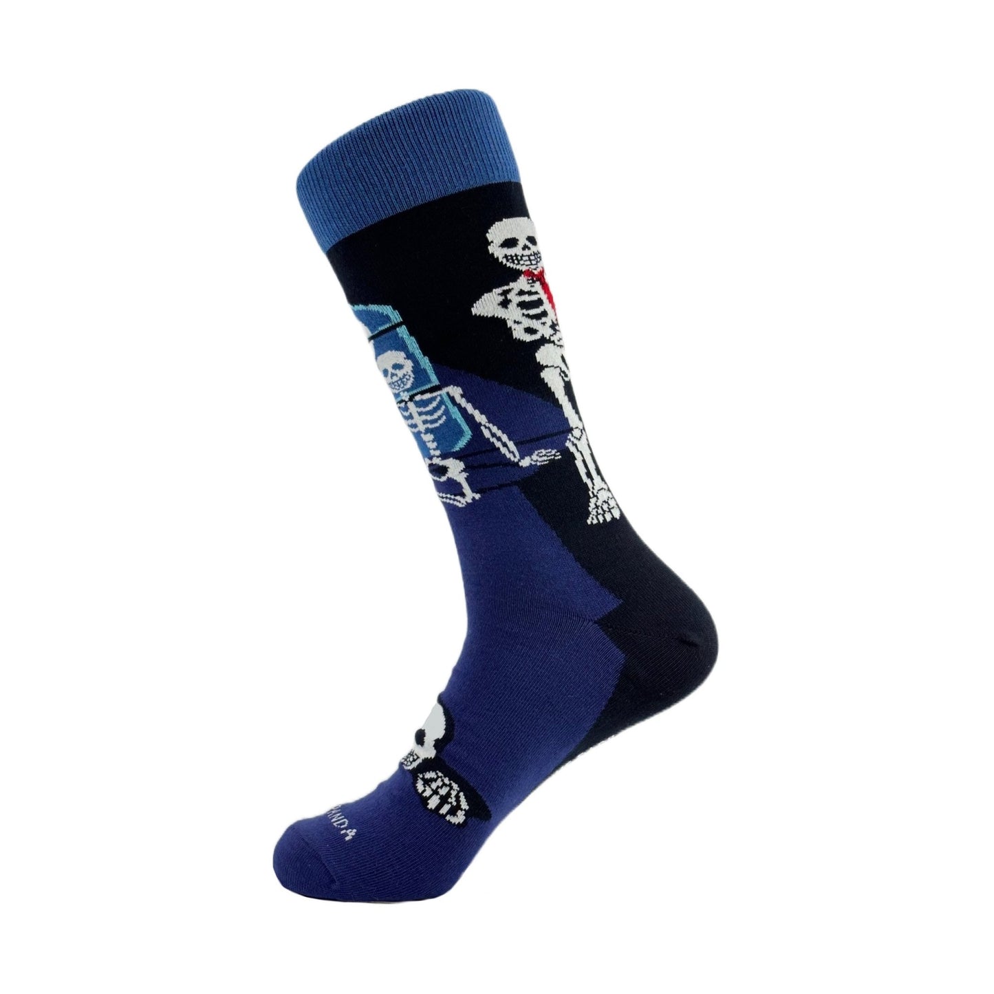 Skeleton by the Window Socks from the Sock Panda (Adult Large - Men's Shoe Sizes 8 - 12)