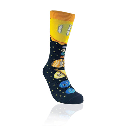Solar System Planets Socks from the Sock Panda (Adult Large)