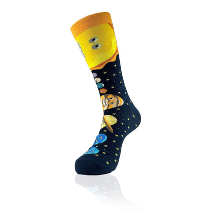 Solar System Planets Socks from the Sock Panda (Adult Large)