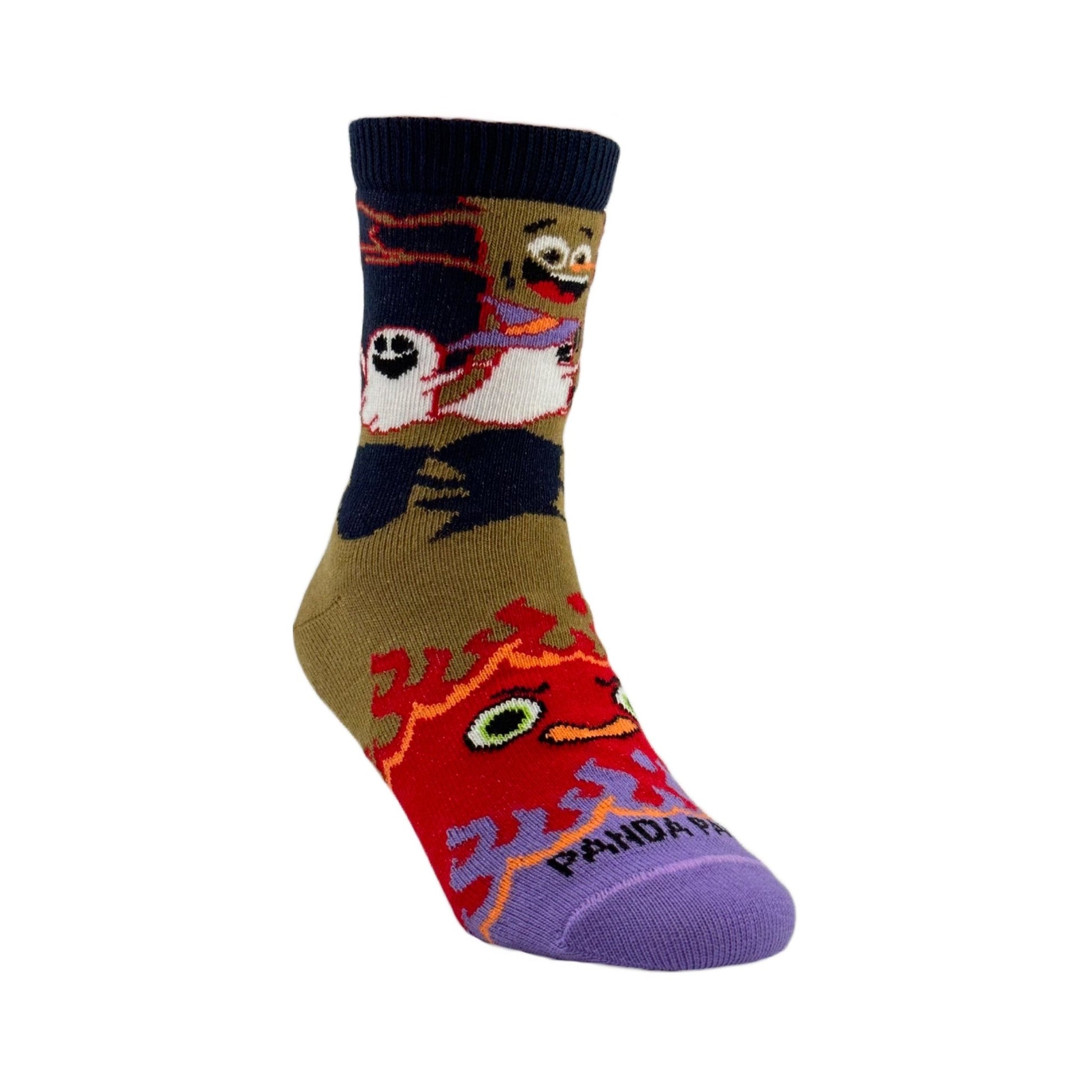 Spooky Ghost Party Socks the Sock Panda (Ages 3 - 7)