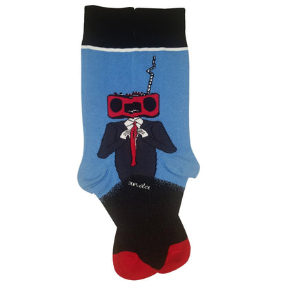 Stereo Head Socks from the Sock Panda (Adult Large)
