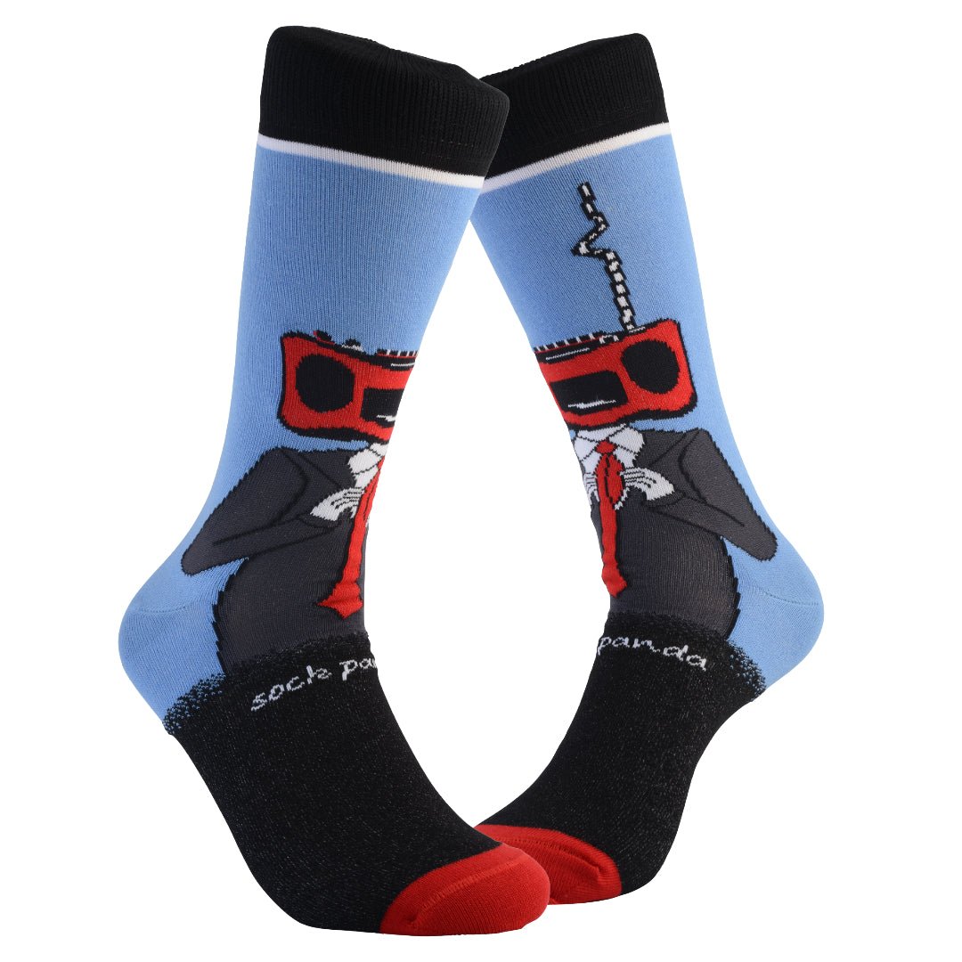 Stereo Head Socks from the Sock Panda (Adult Large)