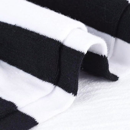 Striped Patterned Socks (Thigh High)