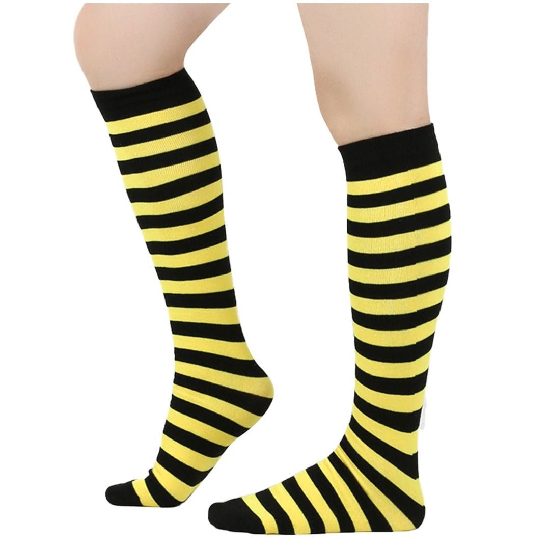 Striped Patterned Tube Socks (Knee High)
