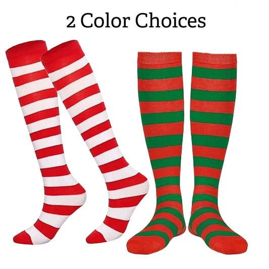 Striped Patterned Tube Socks (Knee High)