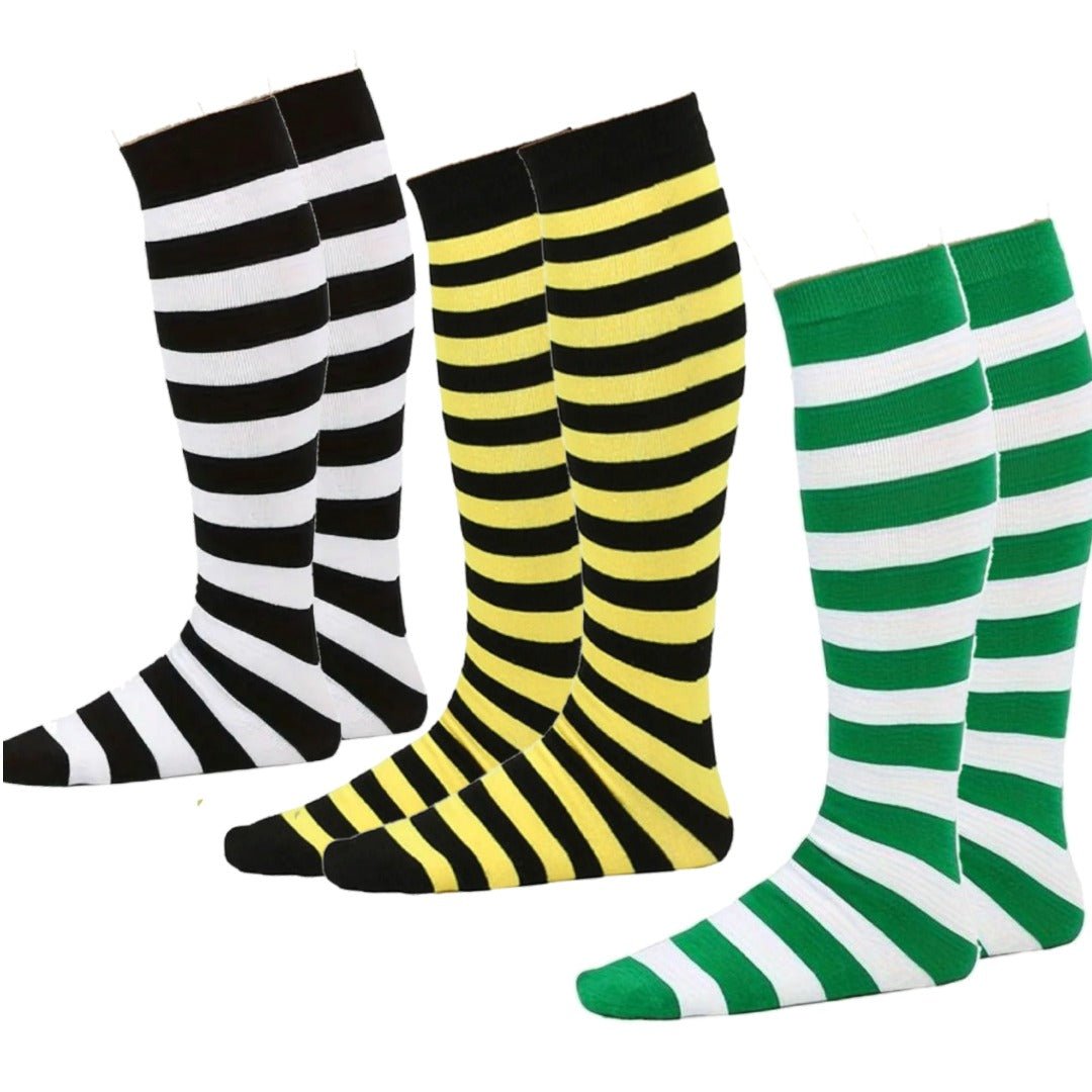 Striped Patterned Tube Socks (Knee High)