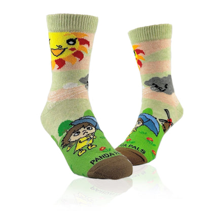 Sun vs. Wind Socks from the Sock Panda (Age 3 - 7)