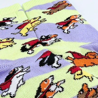 Super Dogs Socks from the Sock Panda (Ages 3-7) SuperDogMd