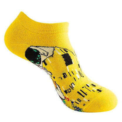 The Kiss Famous Art Ankle Socks