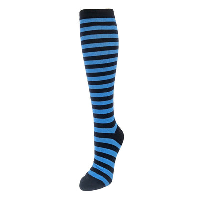 Thin Striped Patterned Socks (Knee High)