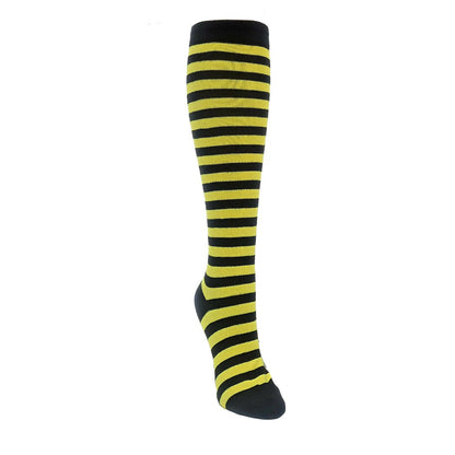 Thin Striped Patterned Socks (Knee High)