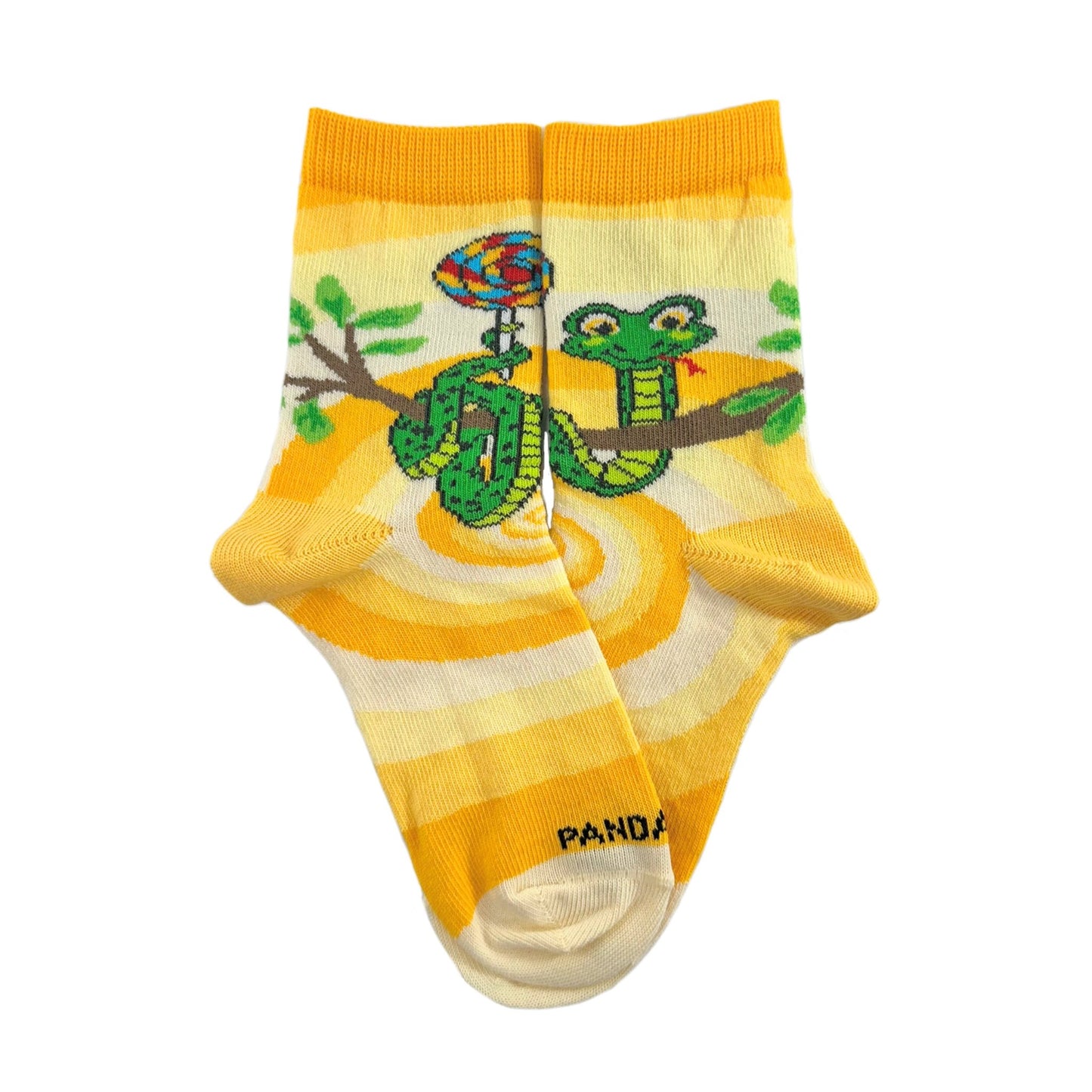 Tree Snake Swirl Socks from the Sock Panda (Ages 3 - 7)