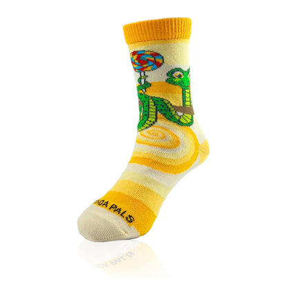 Tree Snake Swirl Socks from the Sock Panda (Ages 3 - 7)