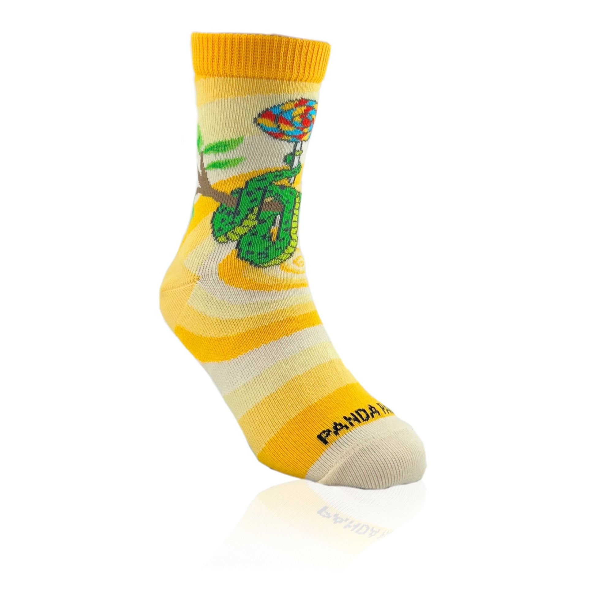 Tree Snake Swirl Socks from the Sock Panda (Ages 3 - 7)