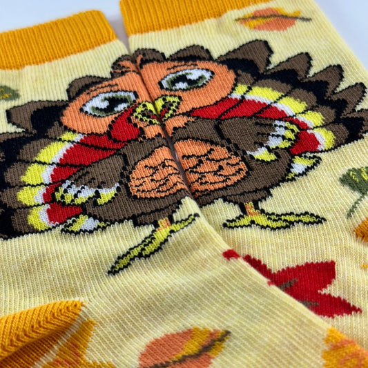 Turkey Socks from the Sock Panda (Age 3 - 7)