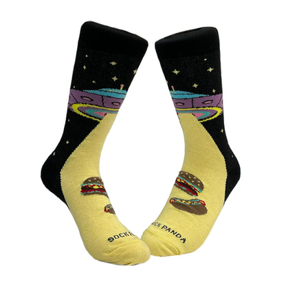 UFO's are Real - Aliens Are Taking Our Leaders Socks (Adult Small - Shoe Sizes 2 - 5)