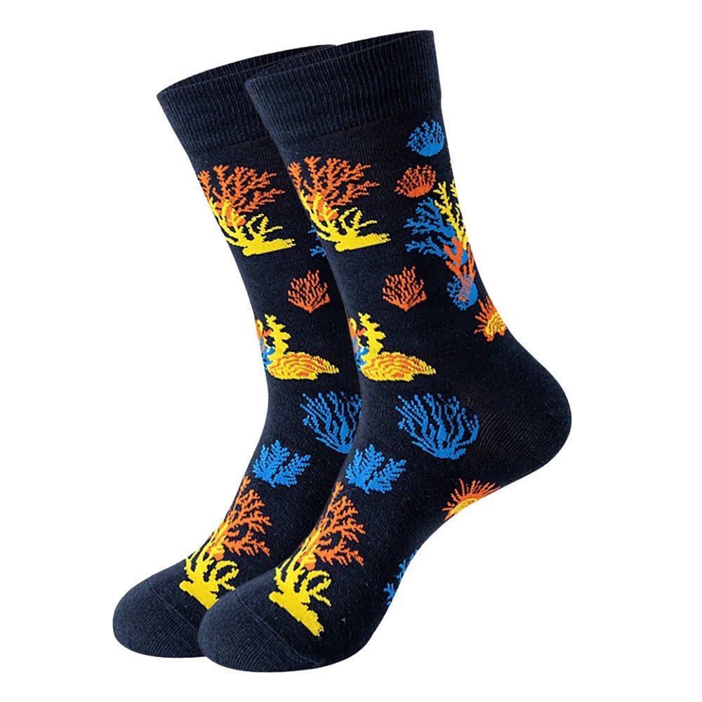 Underwater World Socks from the Sock Panda (Adult Medium) UnderwaterMd