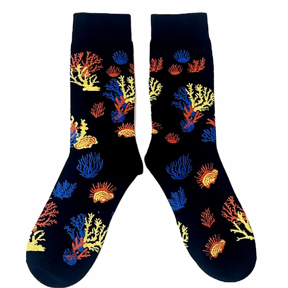 Underwater World Socks from the Sock Panda (Adult Medium) UnderwaterMd