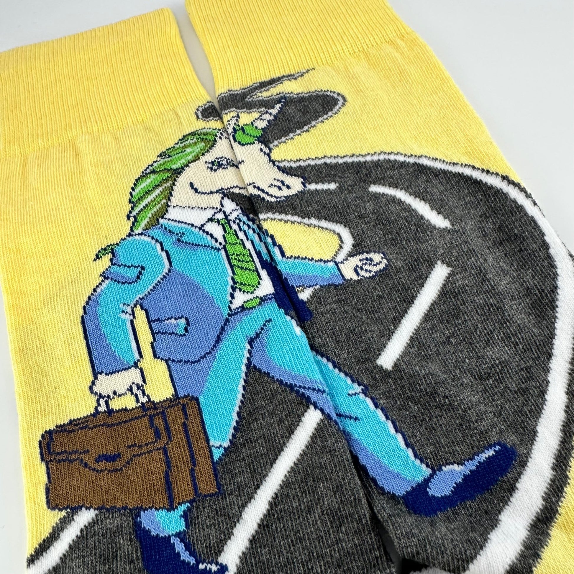 Unicorn Man Socks from the Sock Panda (Adult Large)