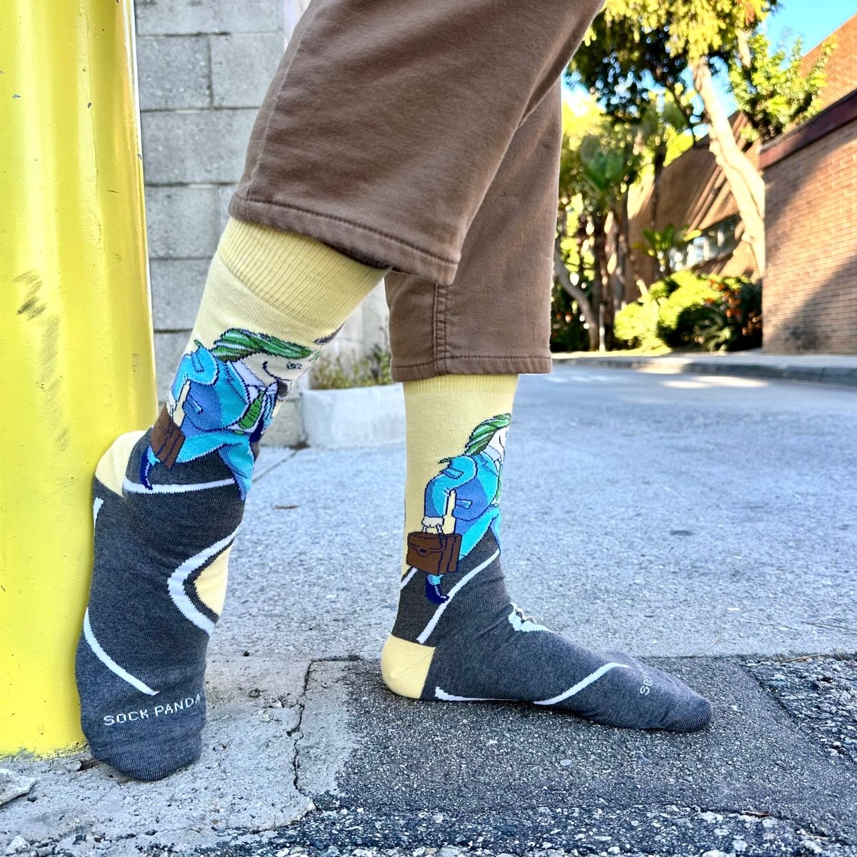 Unicorn Man Socks from the Sock Panda (Adult Large) UnicornDadLg