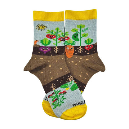 Vegetable Garden Socks from the Sock Panda (Ages 3 - 7) VeggieGardenPalMd