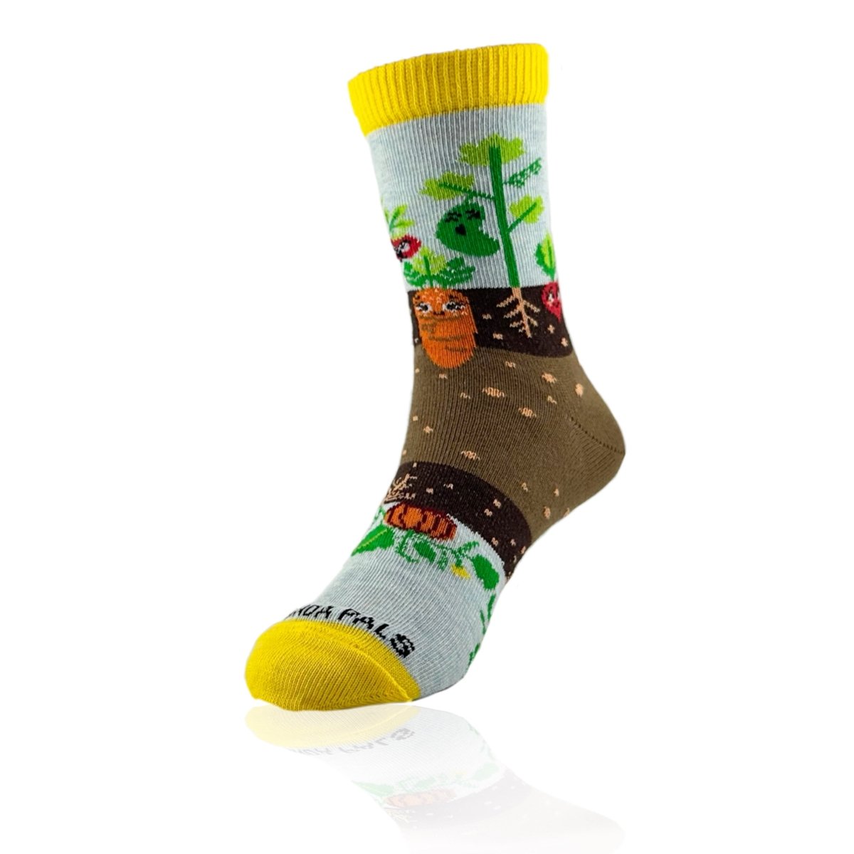 Vegetable Garden Socks from the Sock Panda (Ages 3 - 7) VeggieGardenPalMd