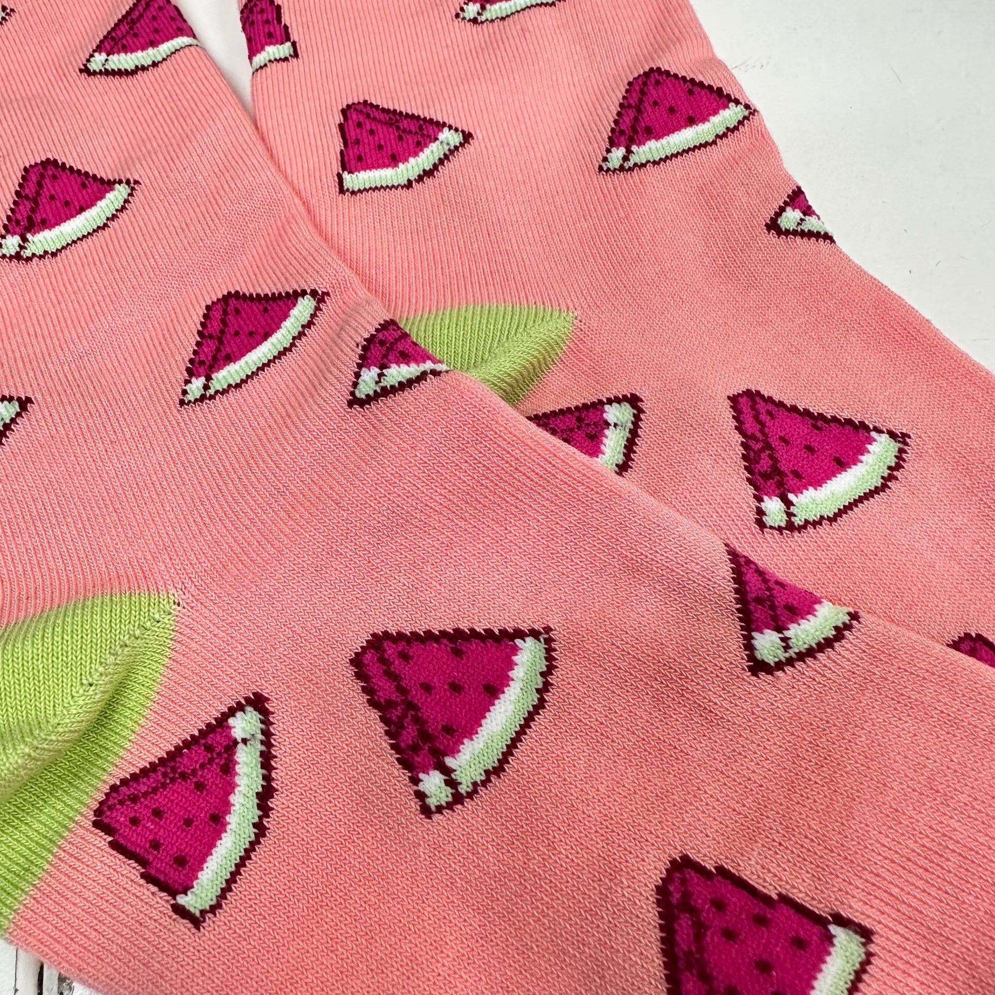 Watermelon Patterned Socks from the Sock Panda (Adult Medium - Women's Shoe Sizes 5 - 10)