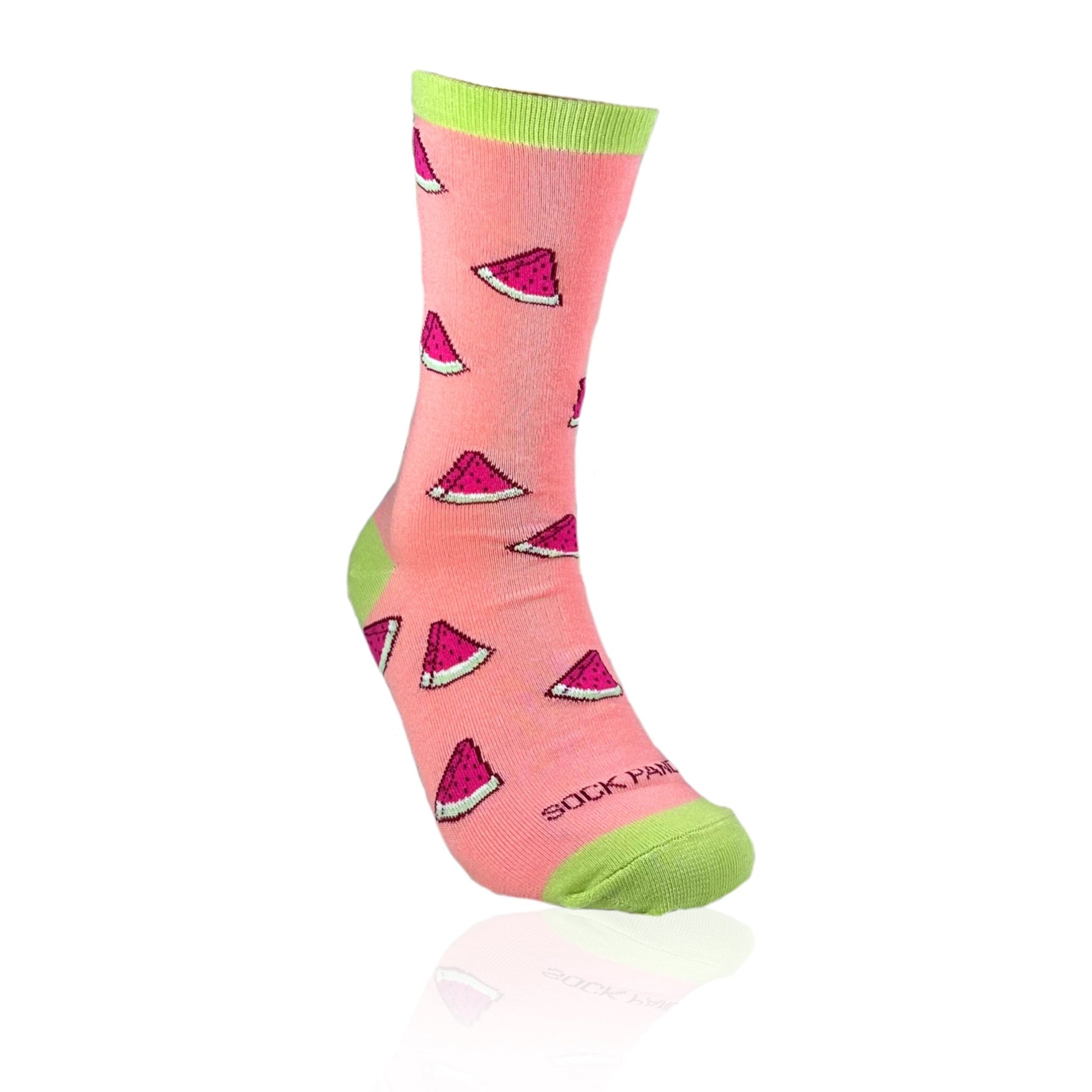 Watermelon Patterned Socks from the Sock Panda (Adult Medium - Women's Shoe Sizes 5 - 10)