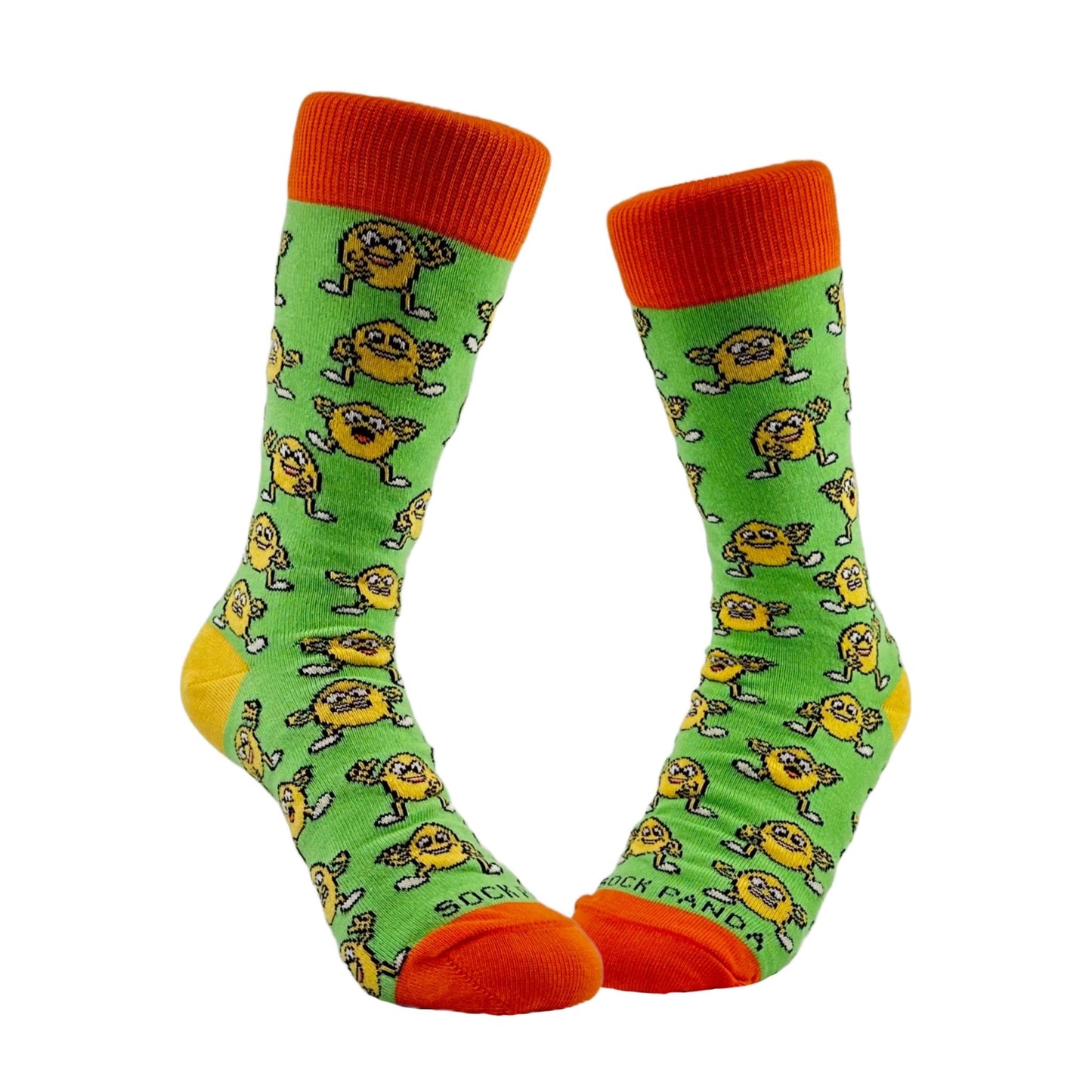 Wild and Crazy Egg Socks from the Sock Panda (Adult Small - Shoe Sizes 2 - 5)