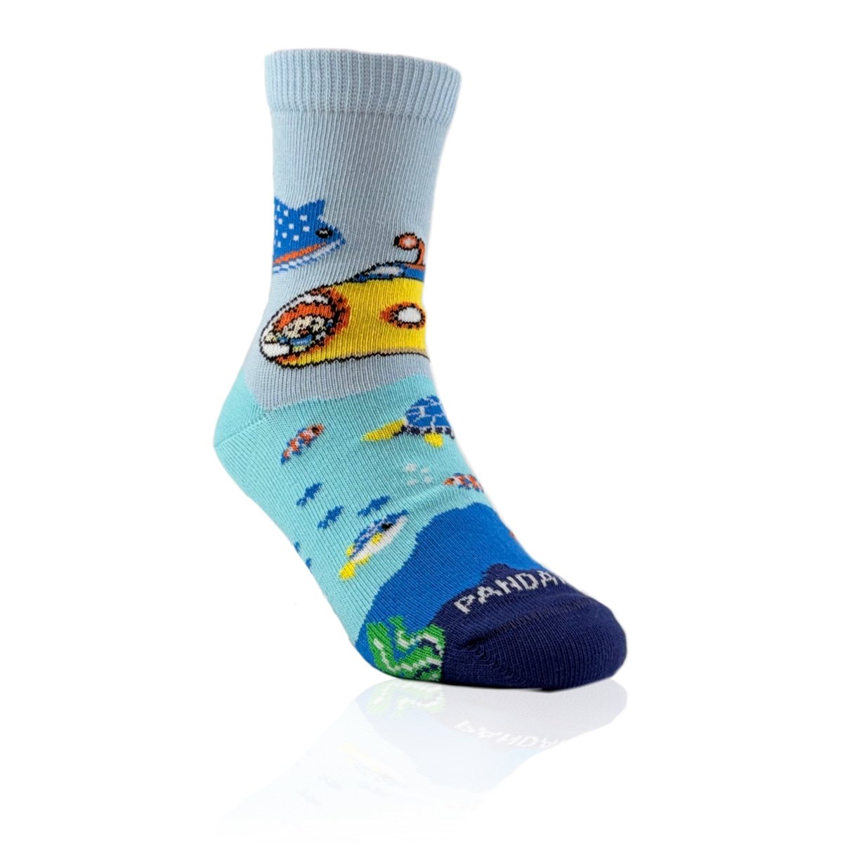 Yellow Submarine Socks from the Sock Panda (Ages 3-7) SubPalMd