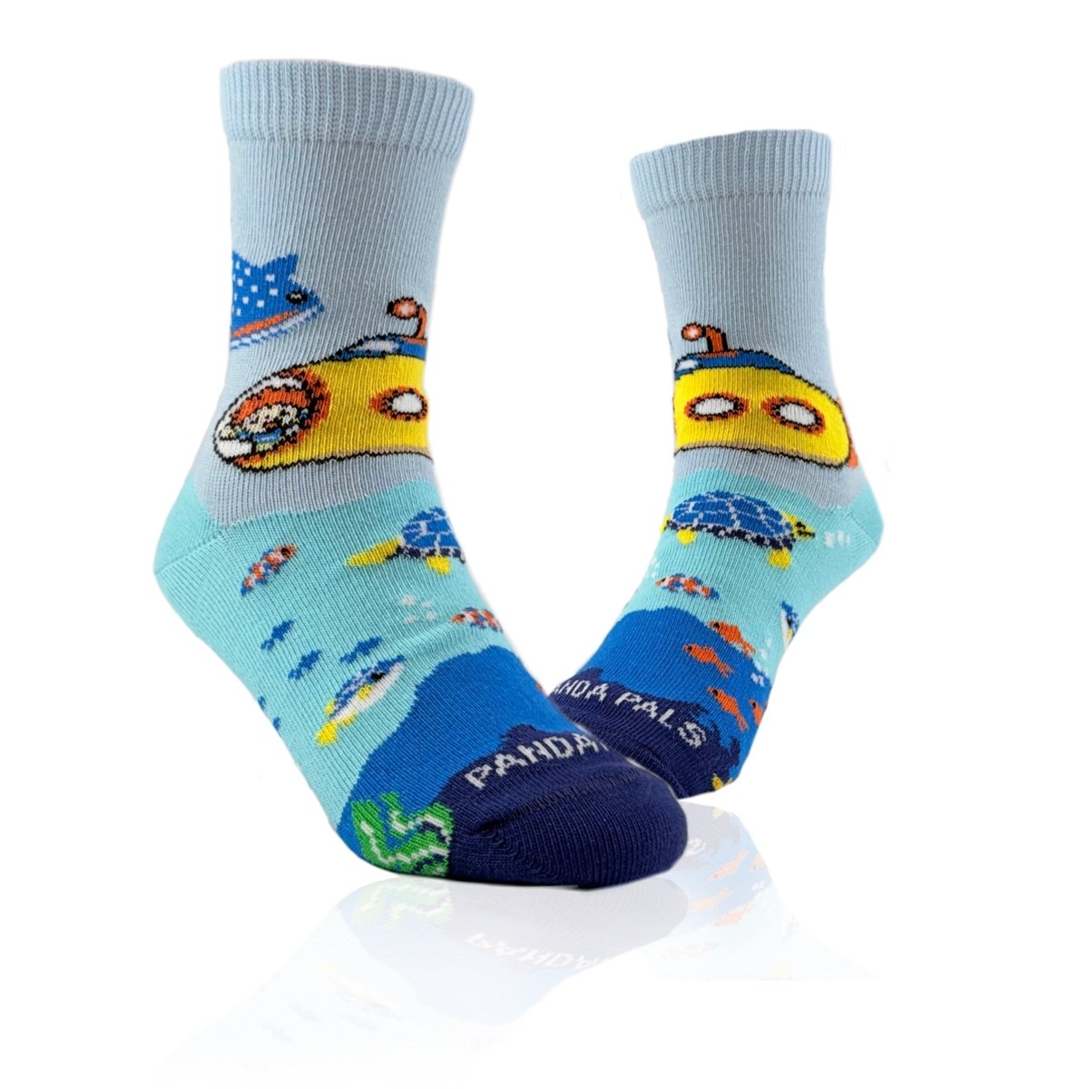 Yellow Submarine Socks from the Sock Panda (Ages 3-7) SubPalMd