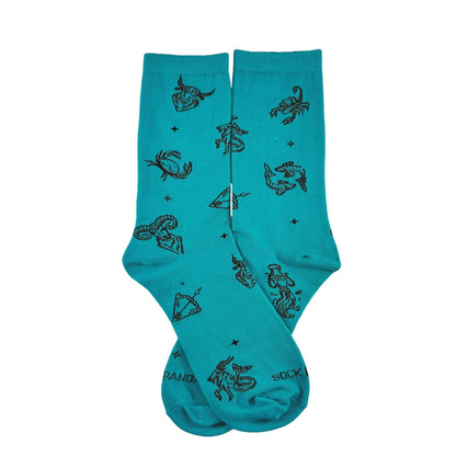 Zodiac Socks from the Sock Panda (Adult Medium - Women's Shoe Sizes 5 - 10)