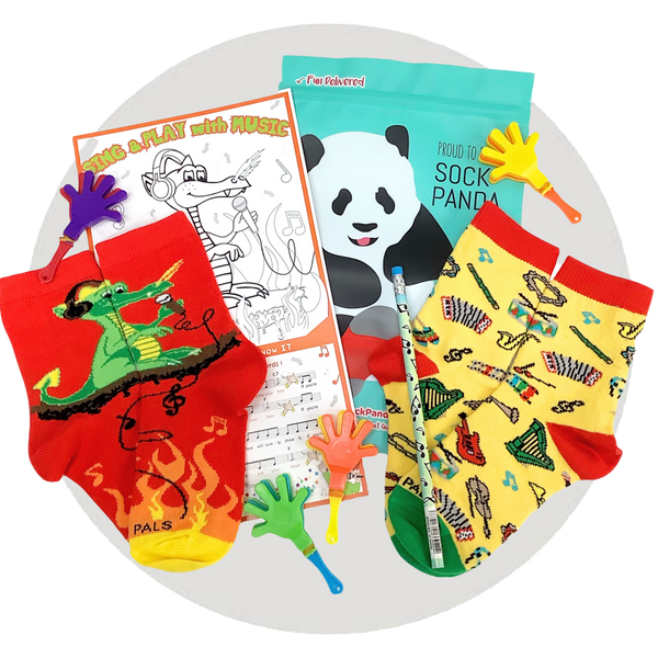 Panda Pals Kids Sock Subscription (Ages 3-7)