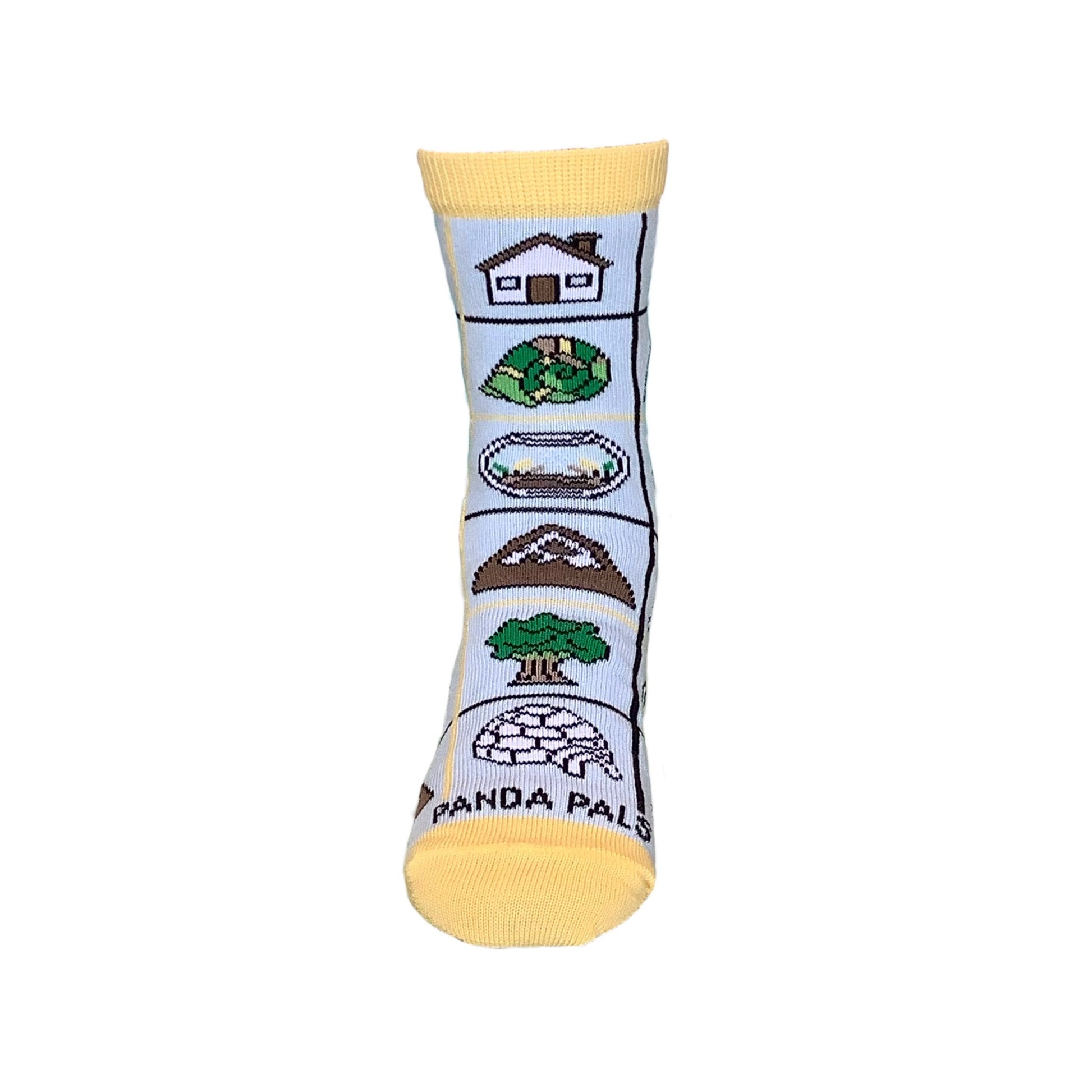 Home Sweet Home Socks (Ages 3-7)