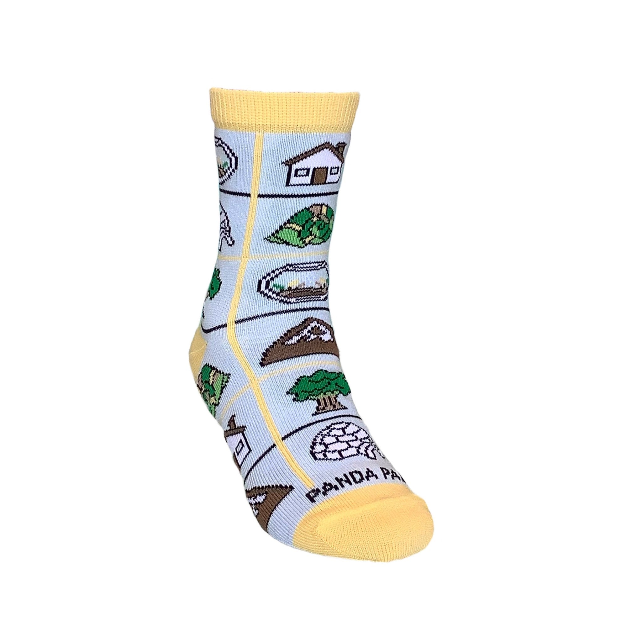Home Sweet Home Socks (Ages 3-7)