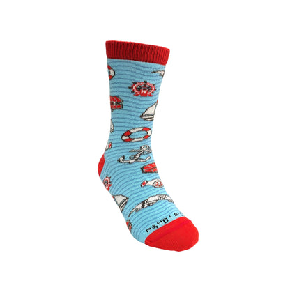 Sea Adventure Socks (Two Colors) - Kids Socks (Ages 3-7)