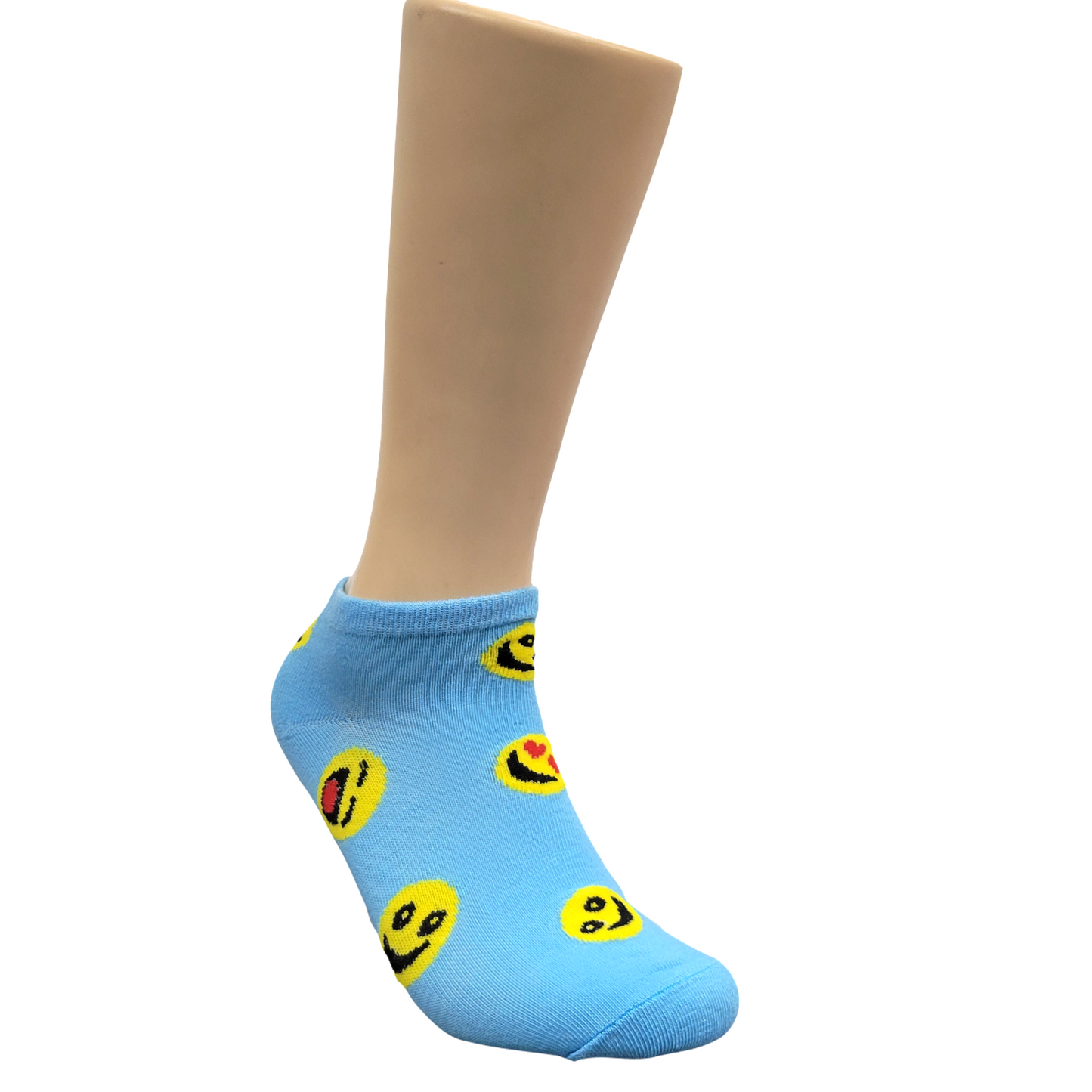 Emoji Ankle Socks (Adult Medium - Women's Shoe Sizes 5-10)